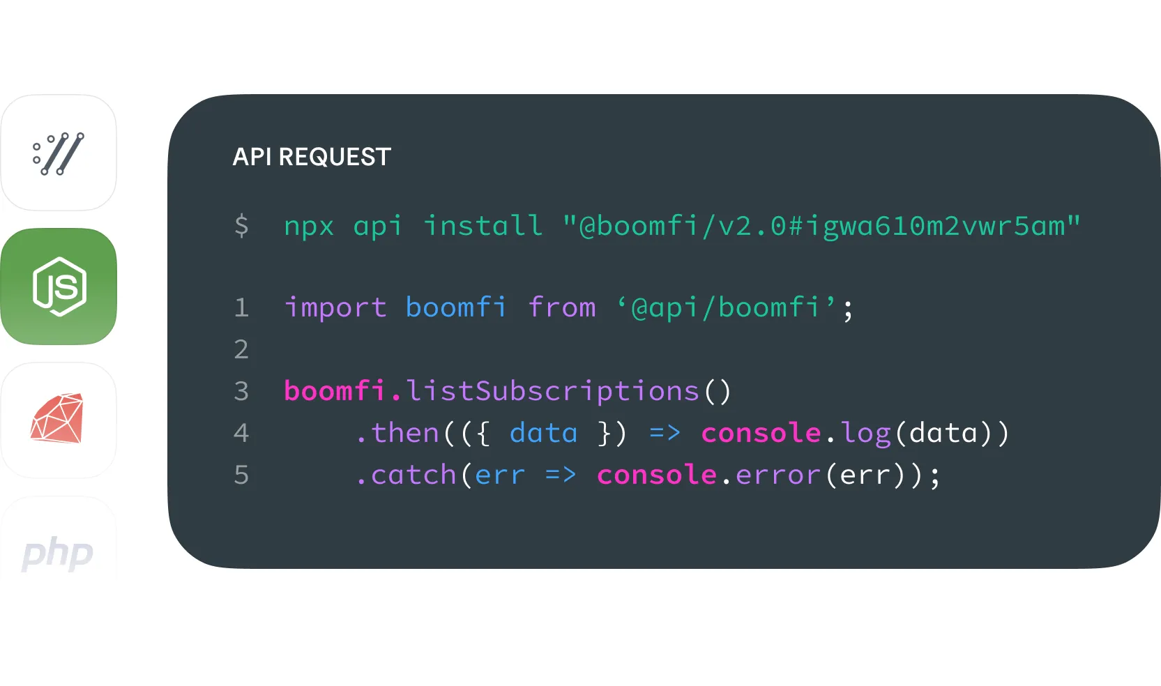 Subscription API